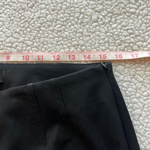 Talbots Bi-Stretch Straight Leg Curvy Black Pant 6 - Picture 9 of 11